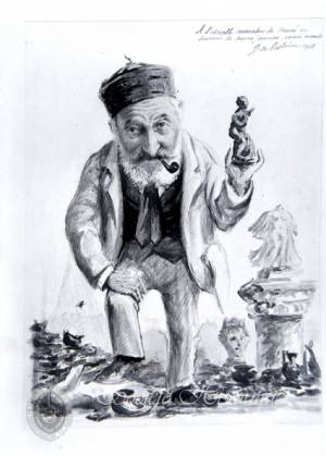 Caricature du conservateur